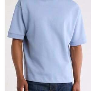 Denim & Flower Sky Blue Short Sleeve Tee